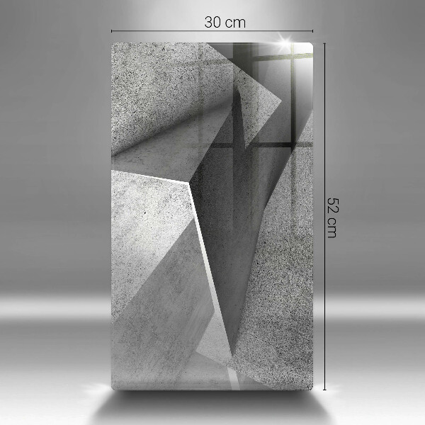 Glasskärbräda Konkret abstraktion