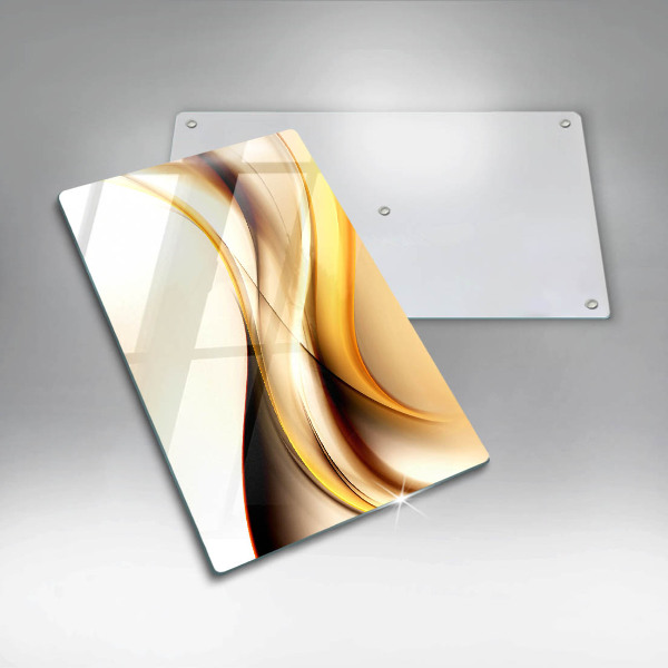 Glasskärbräda Abstrakta röklinjer