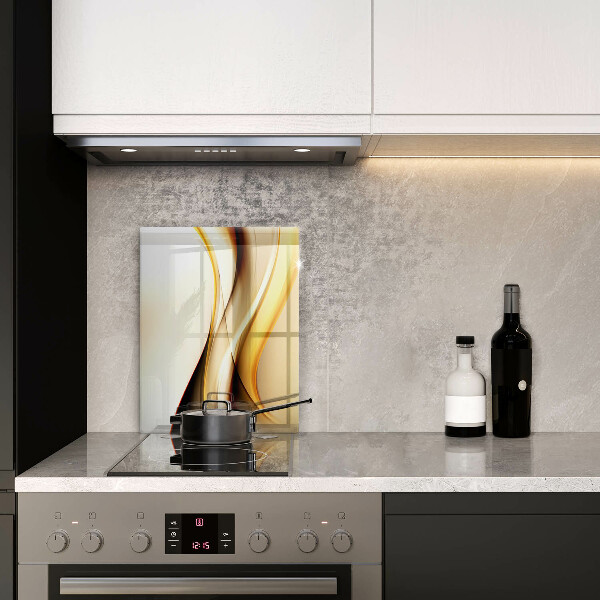 Glasskärbräda Abstrakta röklinjer