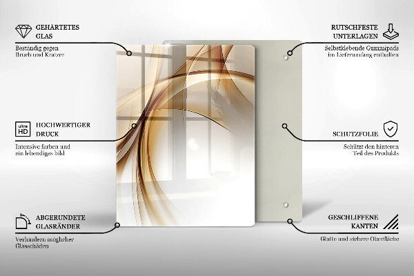 Glasskärbräda Vårrosa blommor