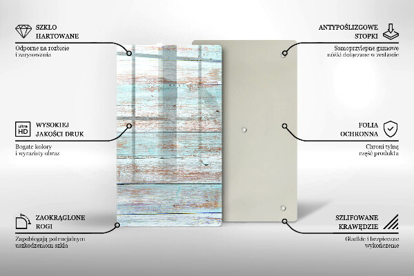 Glasskärbräda Gamla vintagebrädor