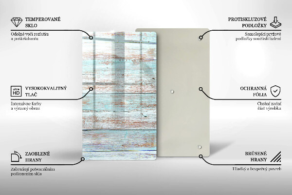 Glasskärbräda Gamla vintagebrädor