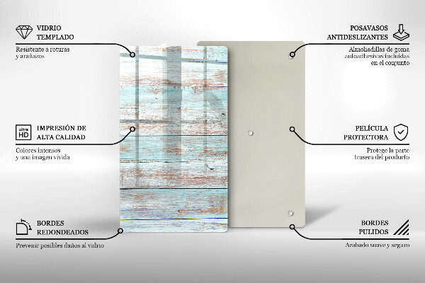 Glasskärbräda Gamla vintagebrädor