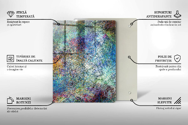 Glasskärbräda Gamla vintagebrädor