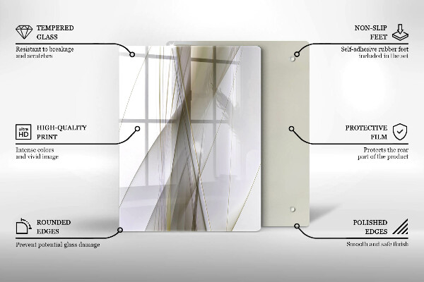 Glasskärbräda Bakgrund abstrakt struktur