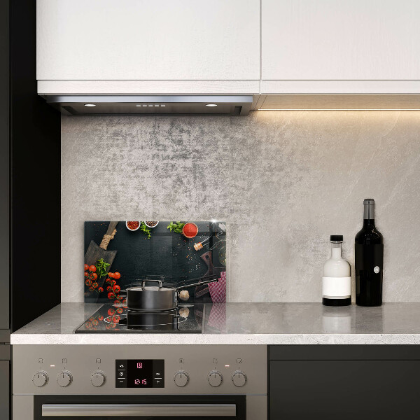 Skärbräda i härdat glas Körsbärstomater