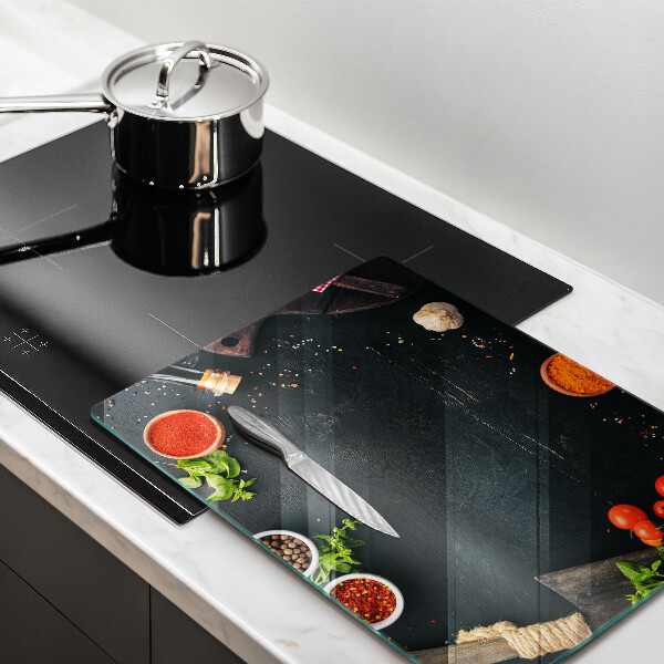 Skärbräda i härdat glas Körsbärstomater