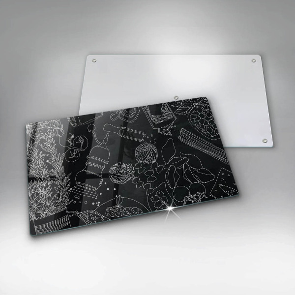 Skärbräda i härdat glas Kökstillbehör