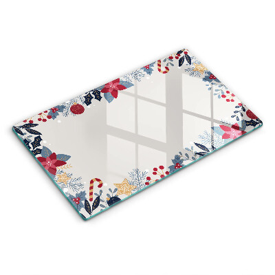 Skärbräda i härdat glas Juldekorationer