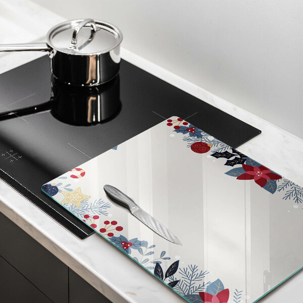 Skärbräda i härdat glas Juldekorationer