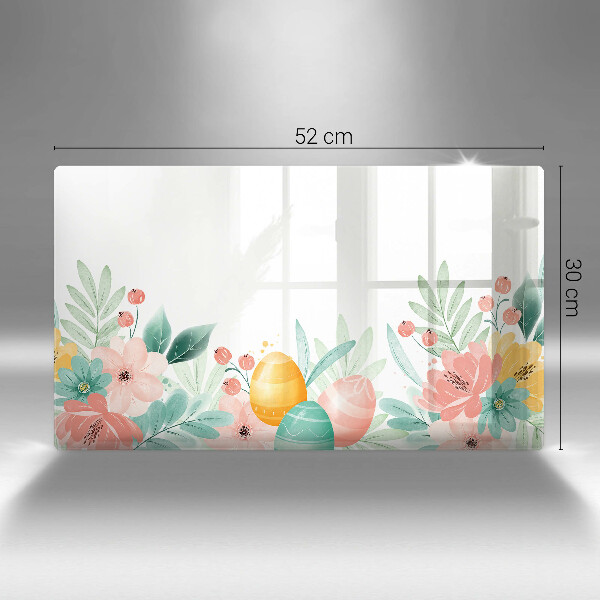 Skärbräda i härdat glas påskägg