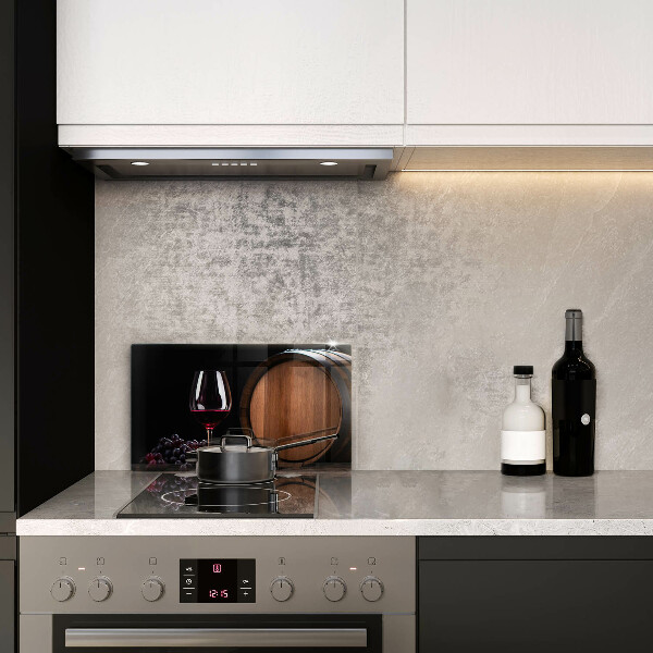 Skärbräda i härdat glas Vinfatsglas