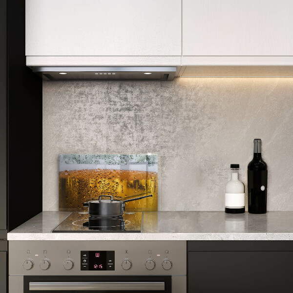 Skärbräda i härdat glas Blöt glas öl