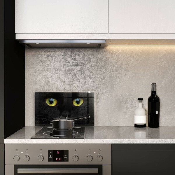 Skärbräda i härdat glas Djurkattögon