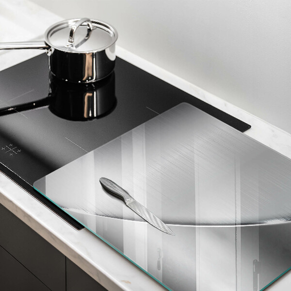 Skärbräda av glas Metallformer