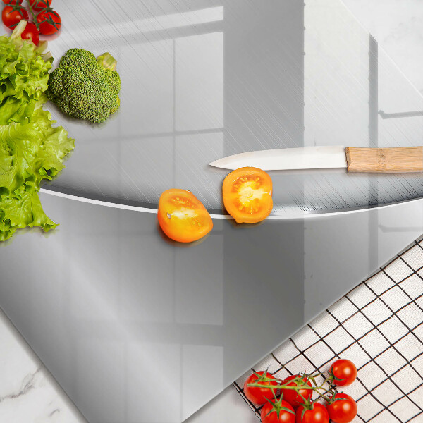 Skärbräda av glas Metallformer