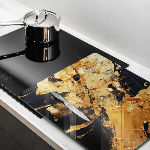 Skärbräda av glas Elegant färgstruktur