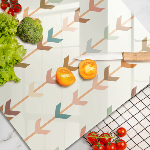 Skärbräda av glas Elementy geometryczne