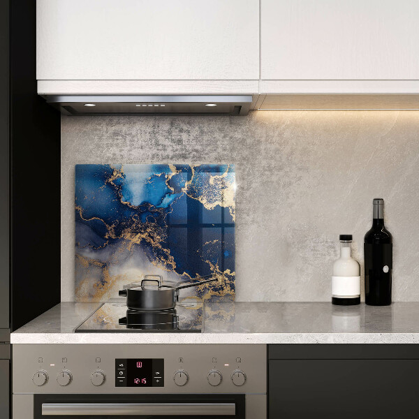 Skärbräda av glas Marmurowa abstrakcja