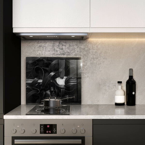 Skärbräda av glas Czarny makaron Tagliatelle