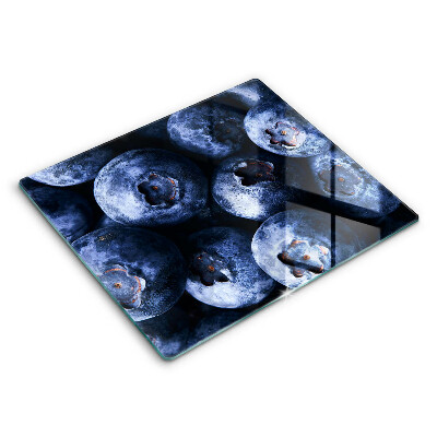 Skärbräda av glas Zbliżenie na jagody