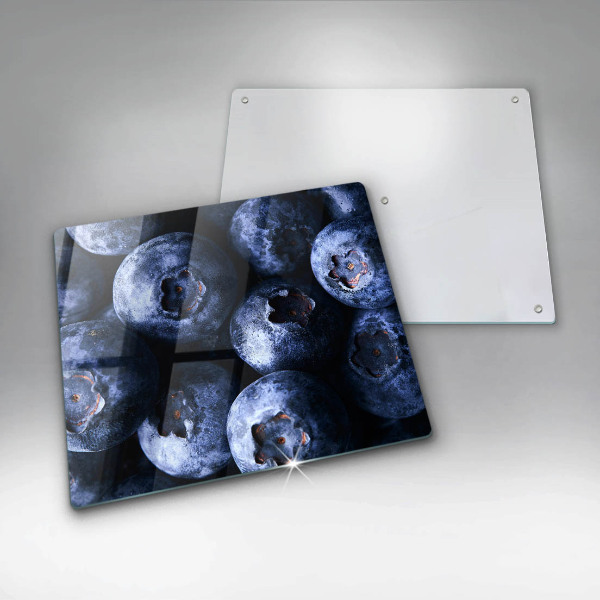 Skärbräda av glas Zbliżenie na jagody