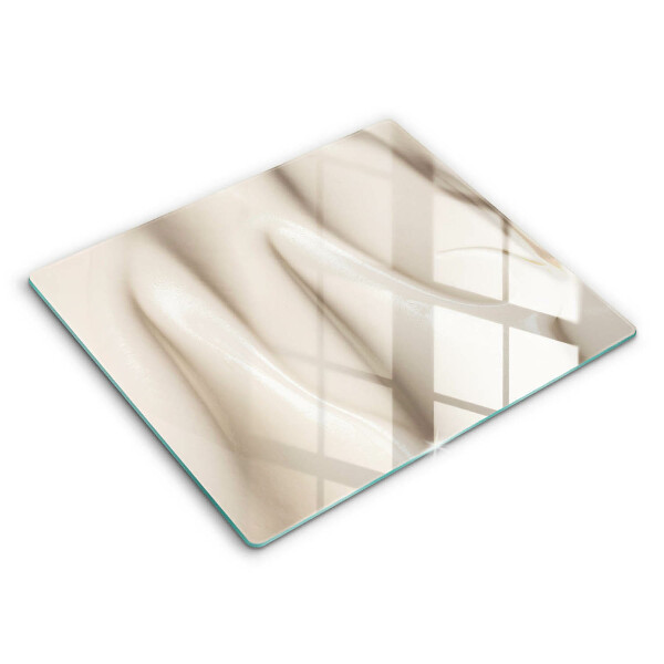 Skärbräda av glas Kremowe lody