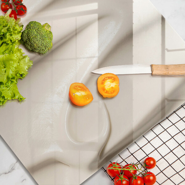 Skärbräda av glas Kremowe lody