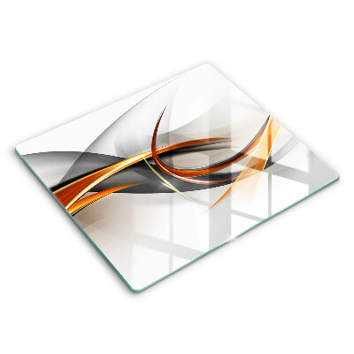 Skärbräda av glas Moderna former