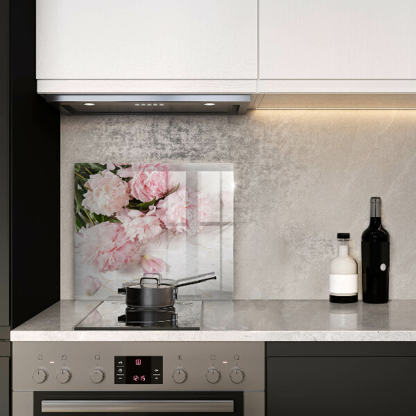 Skärbräda av glas Fina rosenblommor