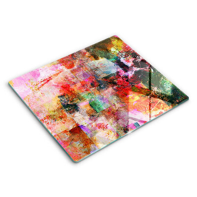 Skärbräda av glas Måla abstraktion