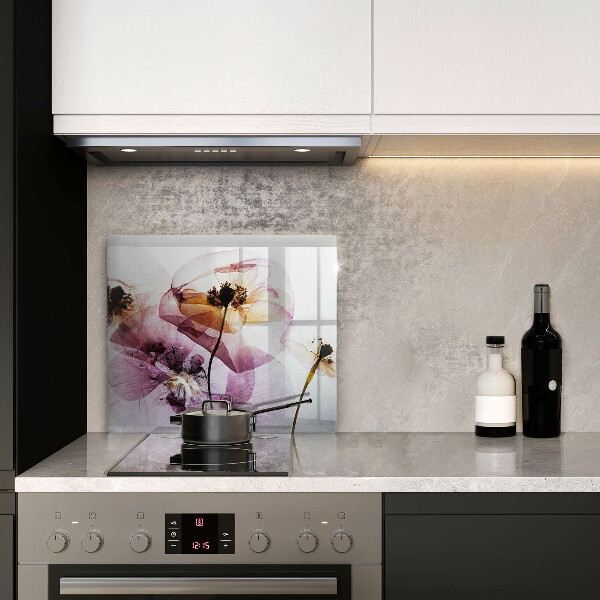 Skärbräda av glas Fina blommor