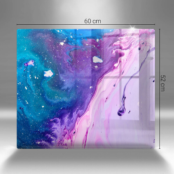 Skärbräda av glas Abstraktion bläck