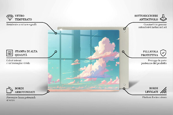 Skärbräda av glas Sagohimlen