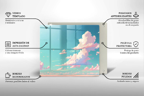 Skärbräda av glas Sagohimlen