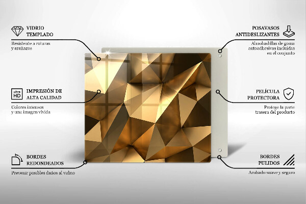 Skärbräda av glas Bakgrund abstrakt struktur