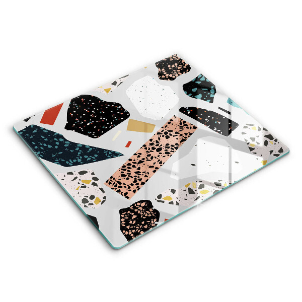 Skärbräda av glas Sten gres