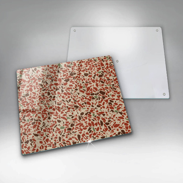 Skärbräda av glas Litet stengods