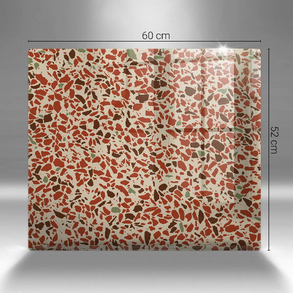 Skärbräda av glas Litet stengods