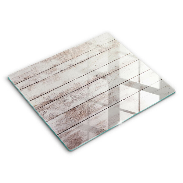 Skärbräda av glas Gamla träskivor