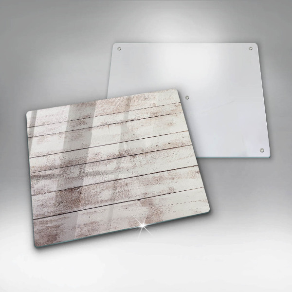 Skärbräda av glas Gamla träskivor