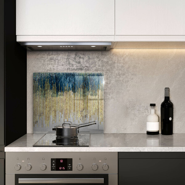 Skärbräda av glas Designer abstraktion