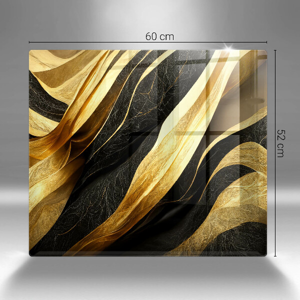 Skärbräda av glas Elegant abstraktion