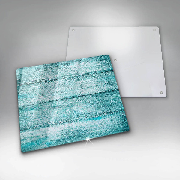 Skärbräda av glas Vintage träskivor