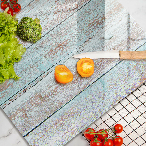 Skärbräda av glas Gamla vintagebrädor