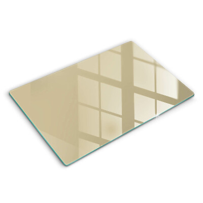 Skärbräda glas modern Beige färg