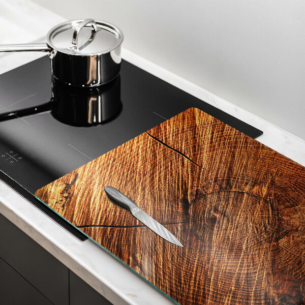 Skärbräda glas modern Trästruktur