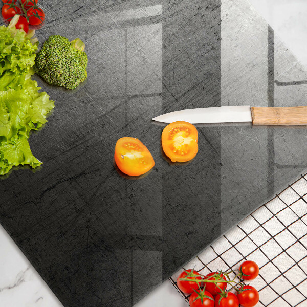 Skärbräda glas modern Metallstruktur