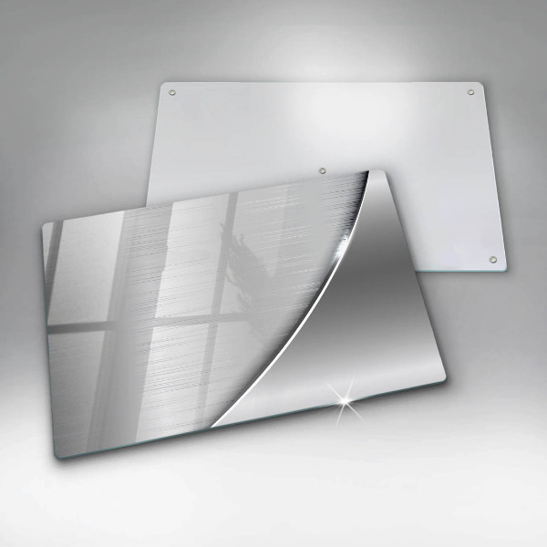 Skärbräda glas modern Metallformer