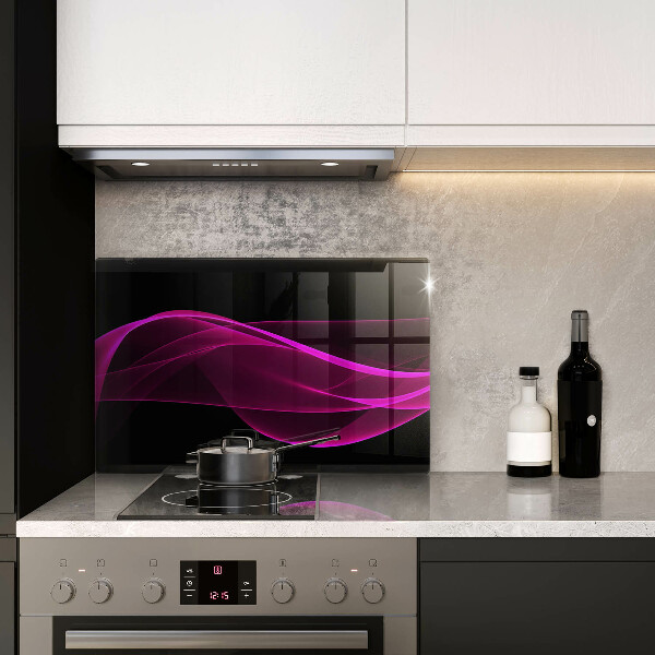 Skärbräda glas modern Rosa abstraktion